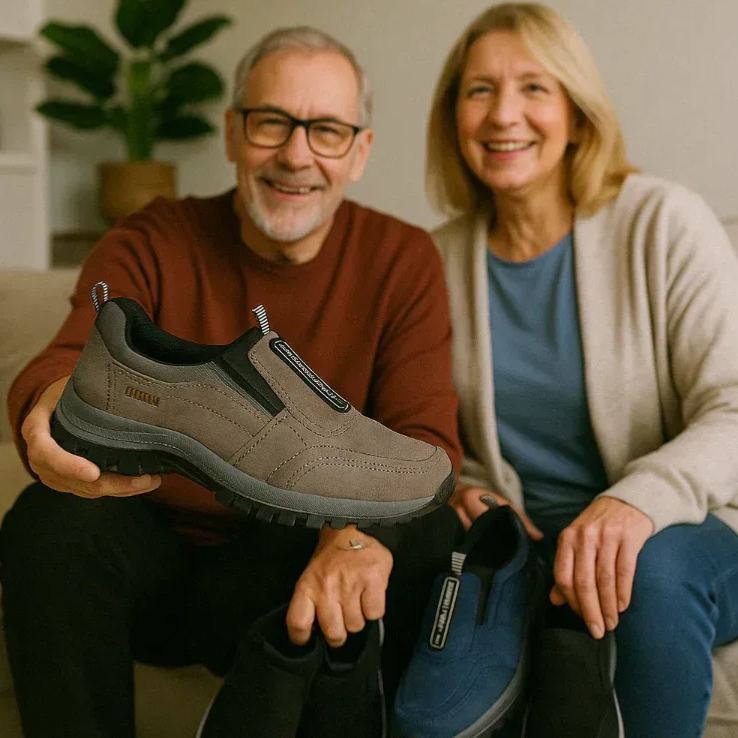 (🔥50% отстъпка днес - не пропускайте!)⏰ - Луксозни италиански ортопедични обувки - ергономично проектирани (за ходене без умора през целия ден)