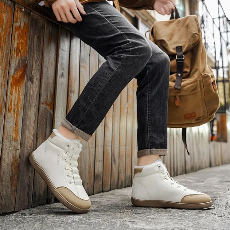 (🔥50% отстъпка днес - не пропускайте)⏰ - Ортопедични кожени обувки с широки пръсти - Ергономичен дизайн (позволява ви да ходите по цял ден, без да се чувствате уморени)