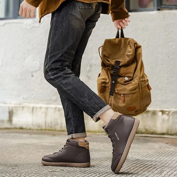 (🔥50% отстъпка днес - не пропускайте)⏰ - Ортопедични кожени обувки с широки пръсти - Ергономичен дизайн (позволява ви да ходите по цял ден, без да се чувствате уморени)