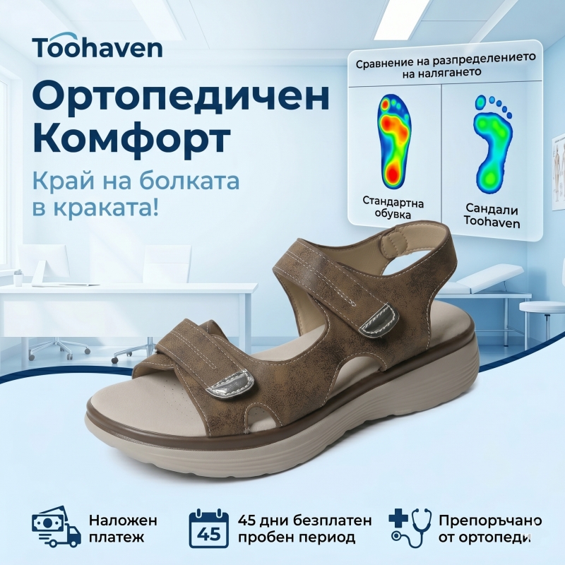 🐂【Висококачествена кожа】【⏰50% отстъпка днес - Не пропускайте!】✅Широк дизайн с пръсти + регулиране с велкро + мека, неплъзгаща се подметка +🔴Многоточкова опора на свода