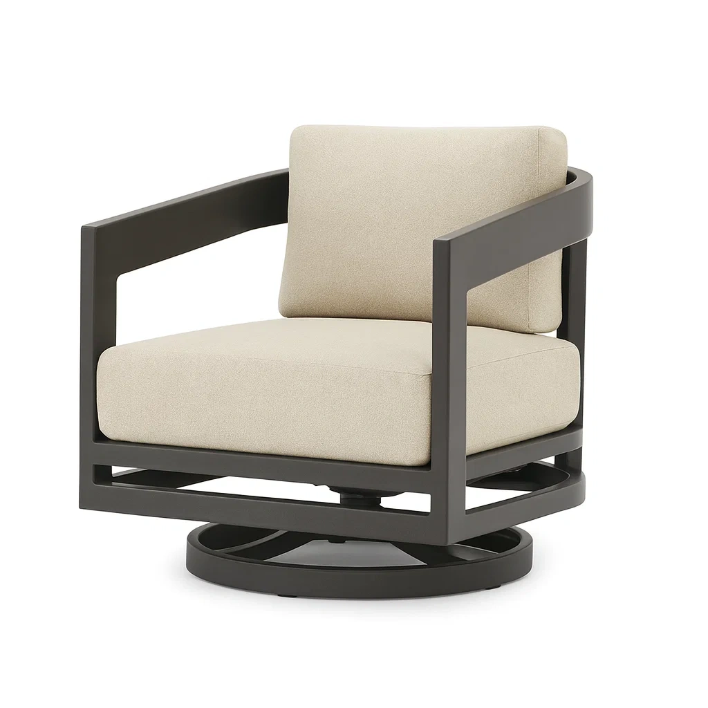 Siège d'extérieur,Chaise pivotante - CASA LUXE PRO