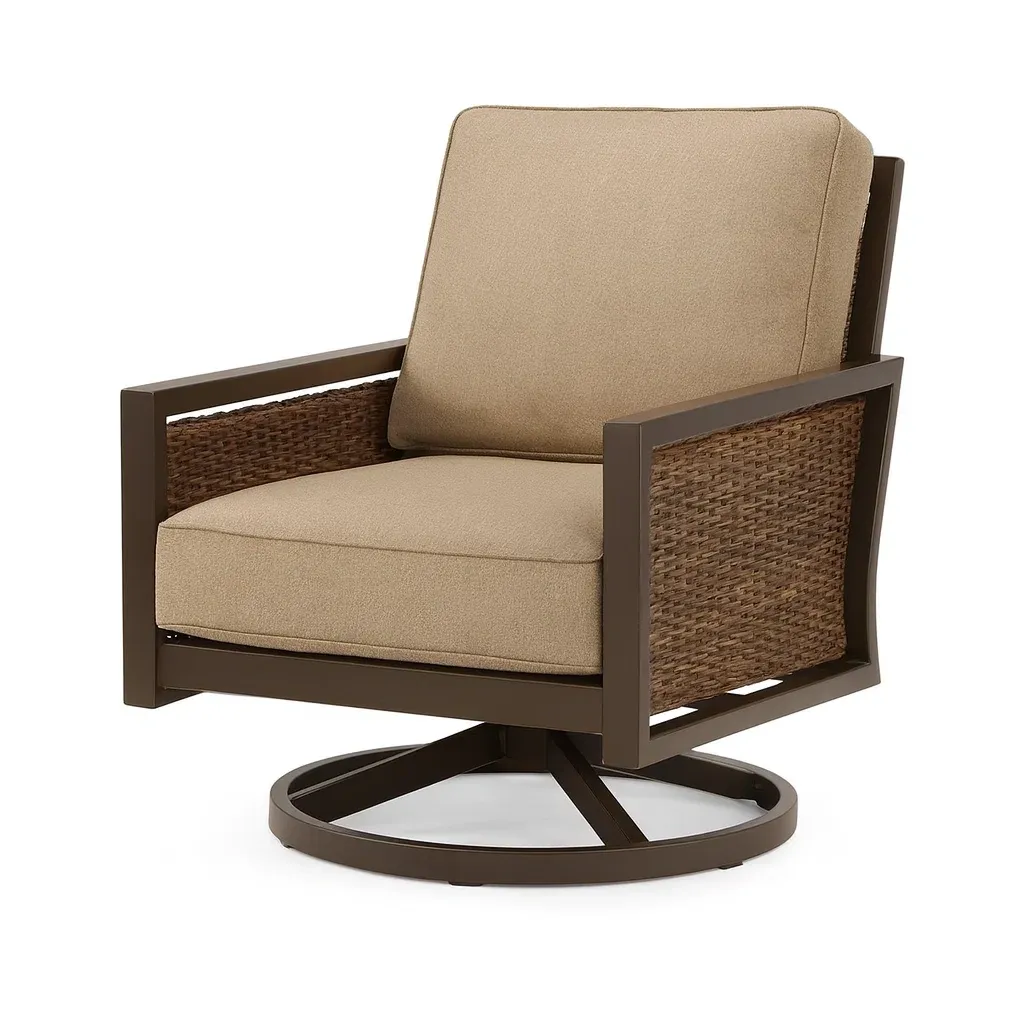 Siège d'extérieur,Chaise pivotante - CASA LUXE PRO