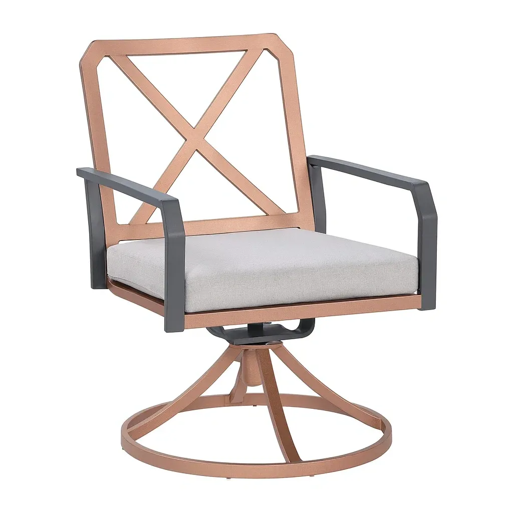 Siège d'extérieur,Chaise pivotante - CASA LUXE PRO