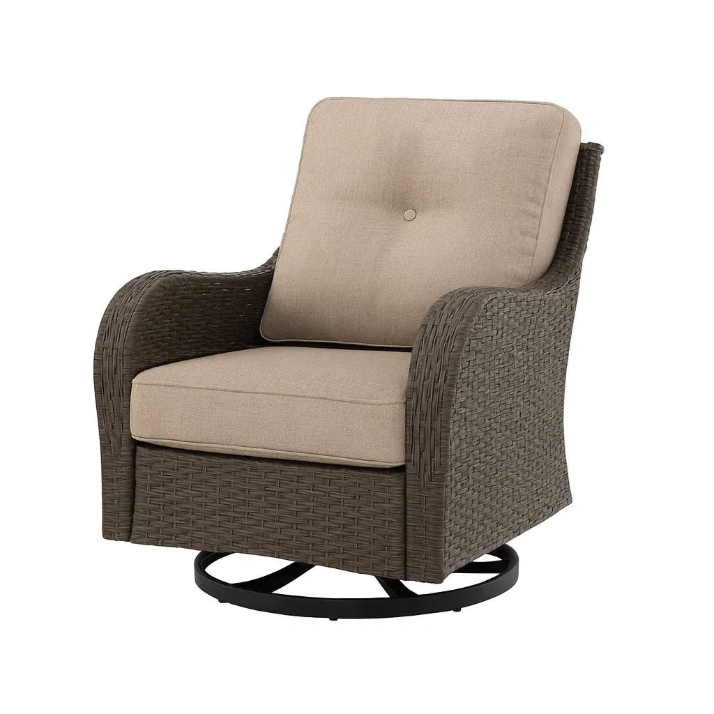 Siège d'extérieur,Chaise pivotante - CASA LUXE PRO