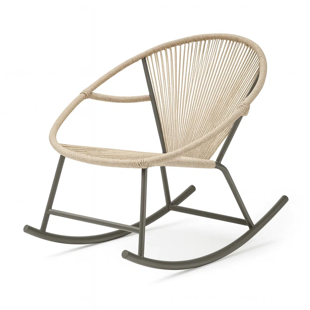 Siège d'extérieur,Fauteuil à bascule - CASA LUXE PRO