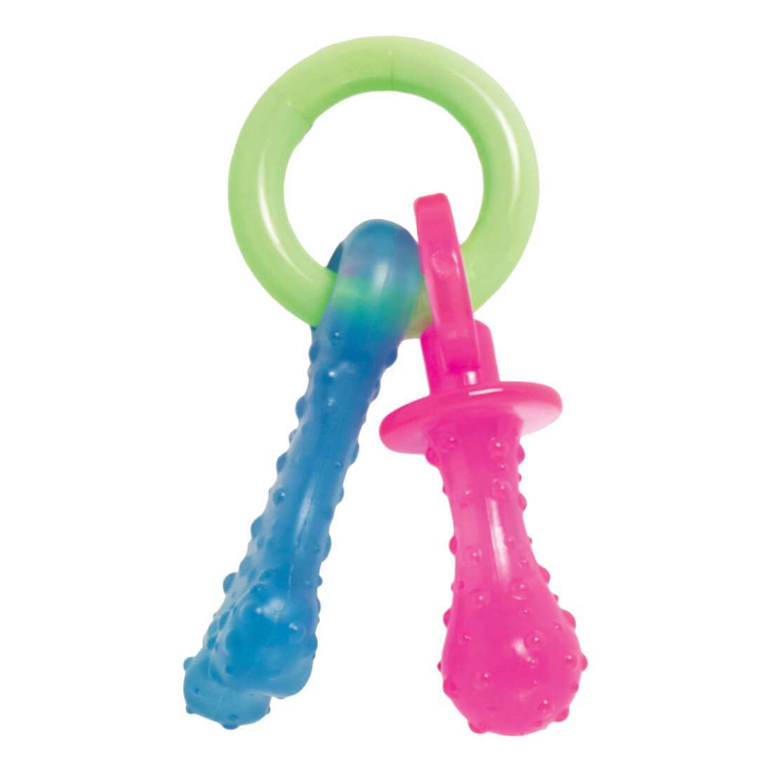 Puppy Chew Teething Pacifier Toy