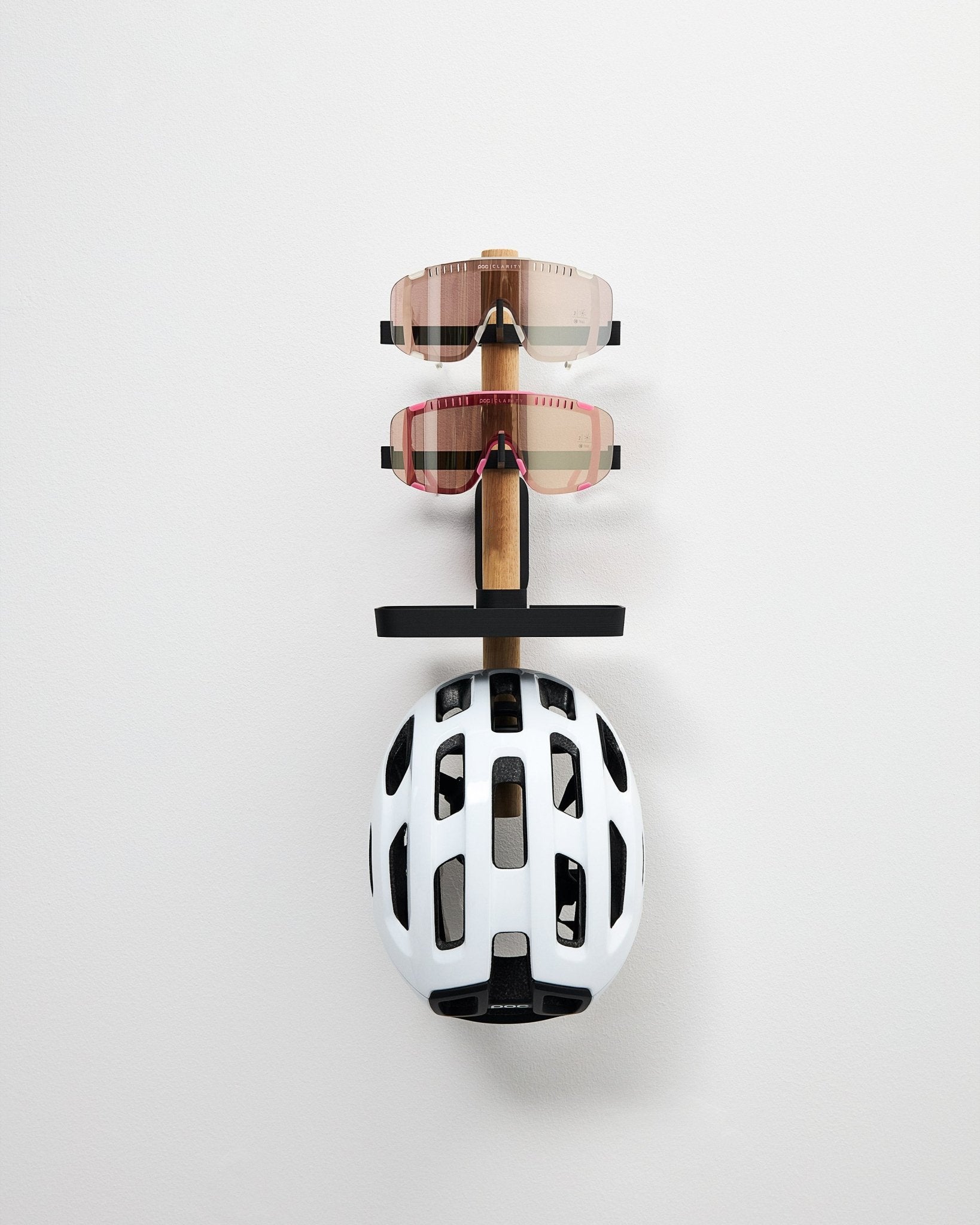 Bike Jacket & Helmet Holder – Cycling Gear Wall Mount