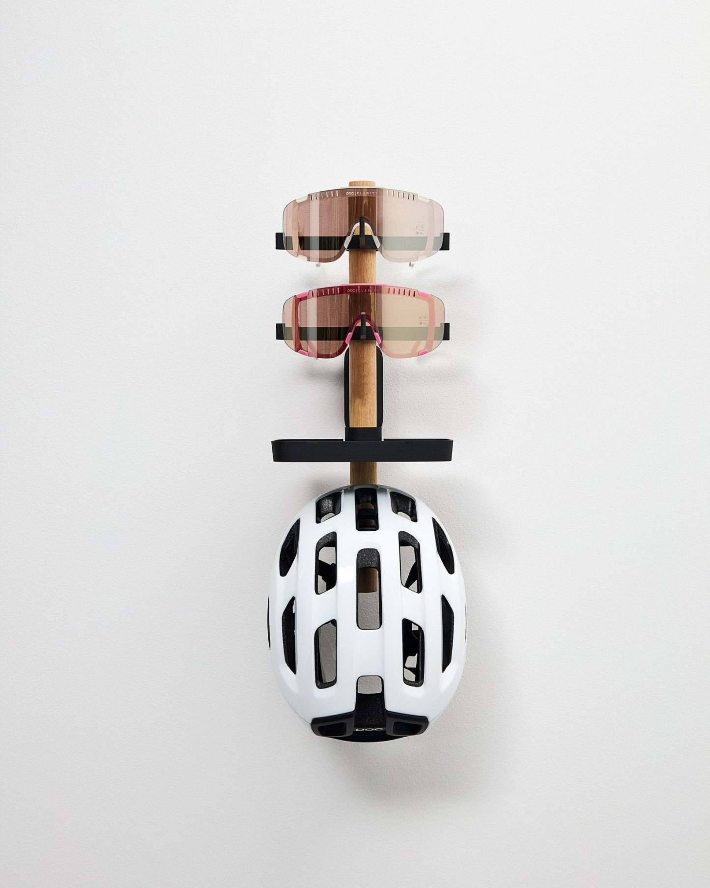 Bike Jacket & Helmet Holder – Cycling Gear Wall Mount