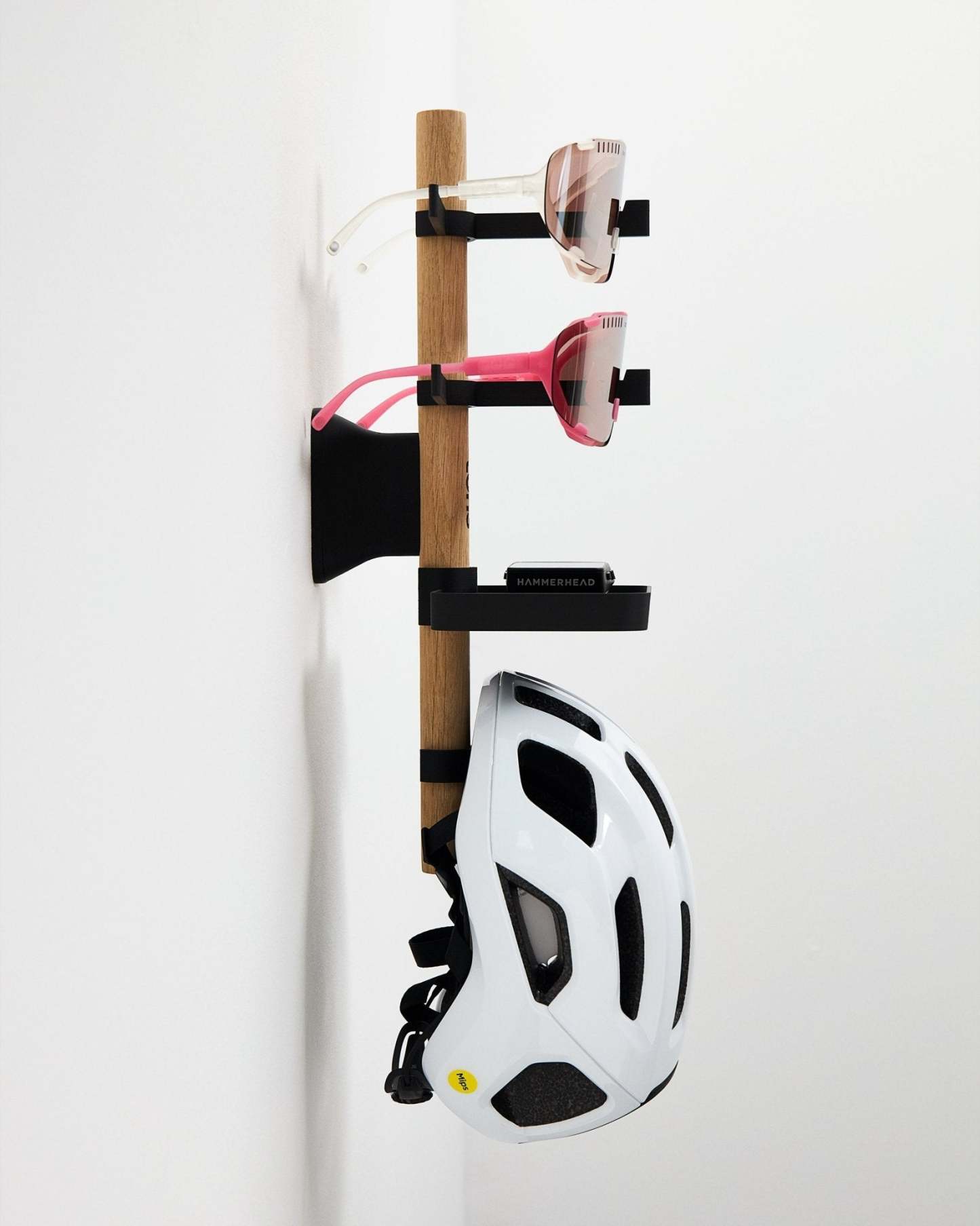 Bike Jacket & Helmet Holder – Cycling Gear Wall Mount
