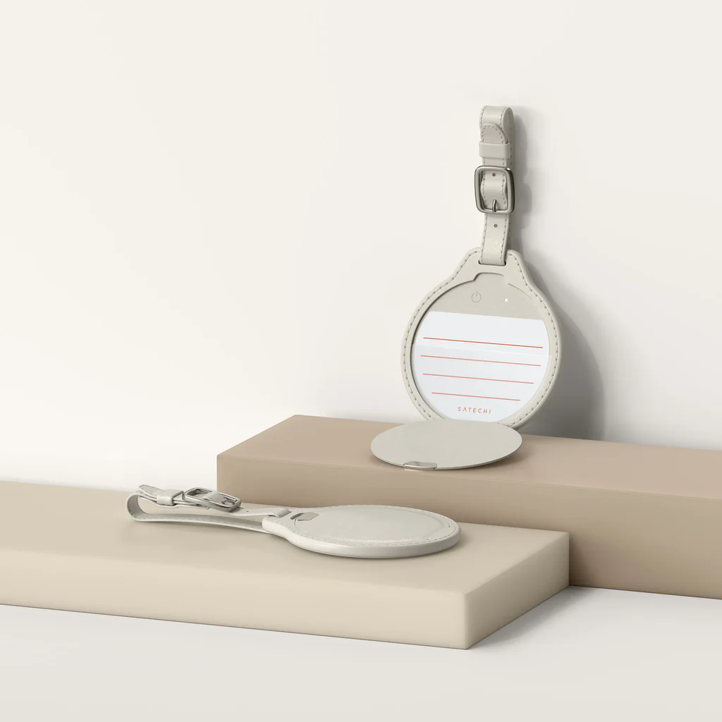 Vegan Leather Luggage Tag