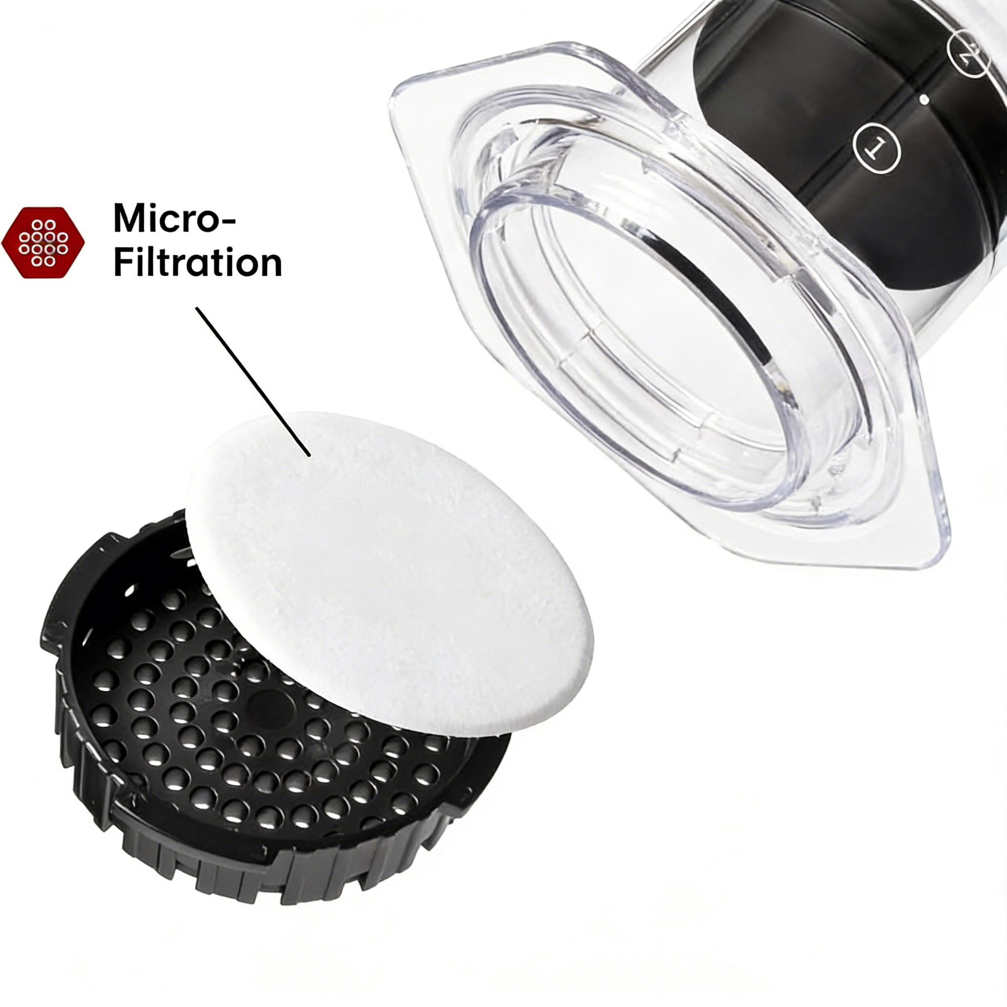 Coffee Press Machine - 3-in-1 French Press, Pour Over