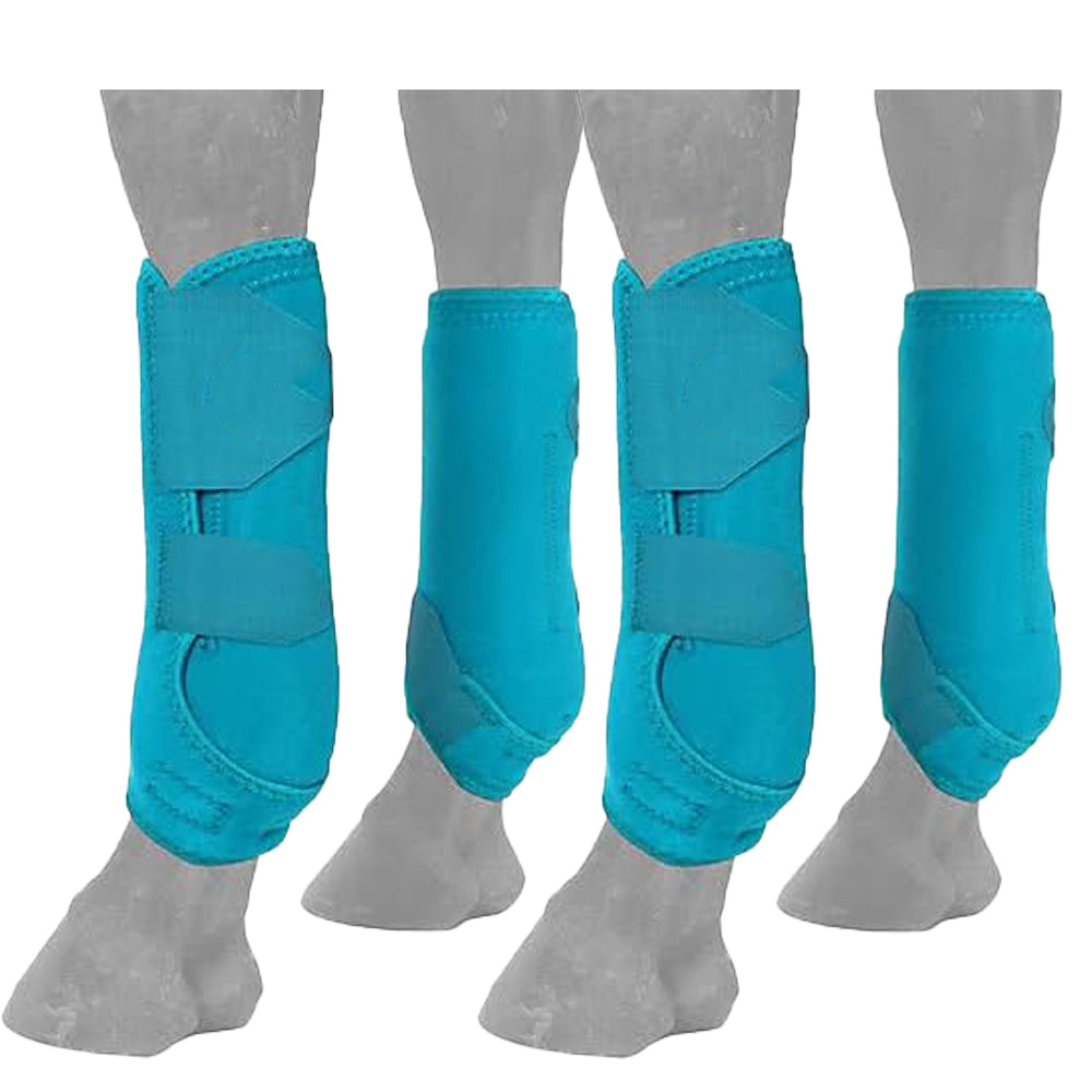 Full Set of 4 Breathable Horse Sports Boots