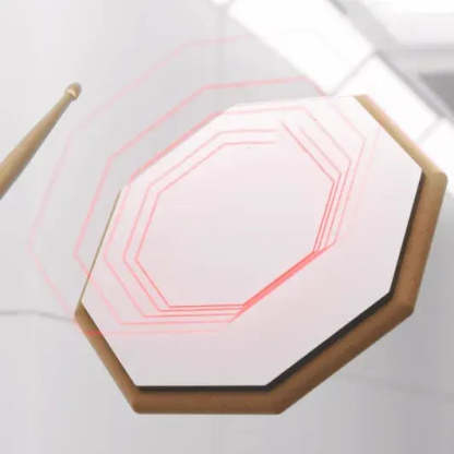 Drum Practice Pad – Portable Silent Practice Pad for Drummers