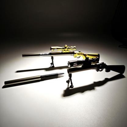LED Scope 98K Rifle Design Ballpoint Pen