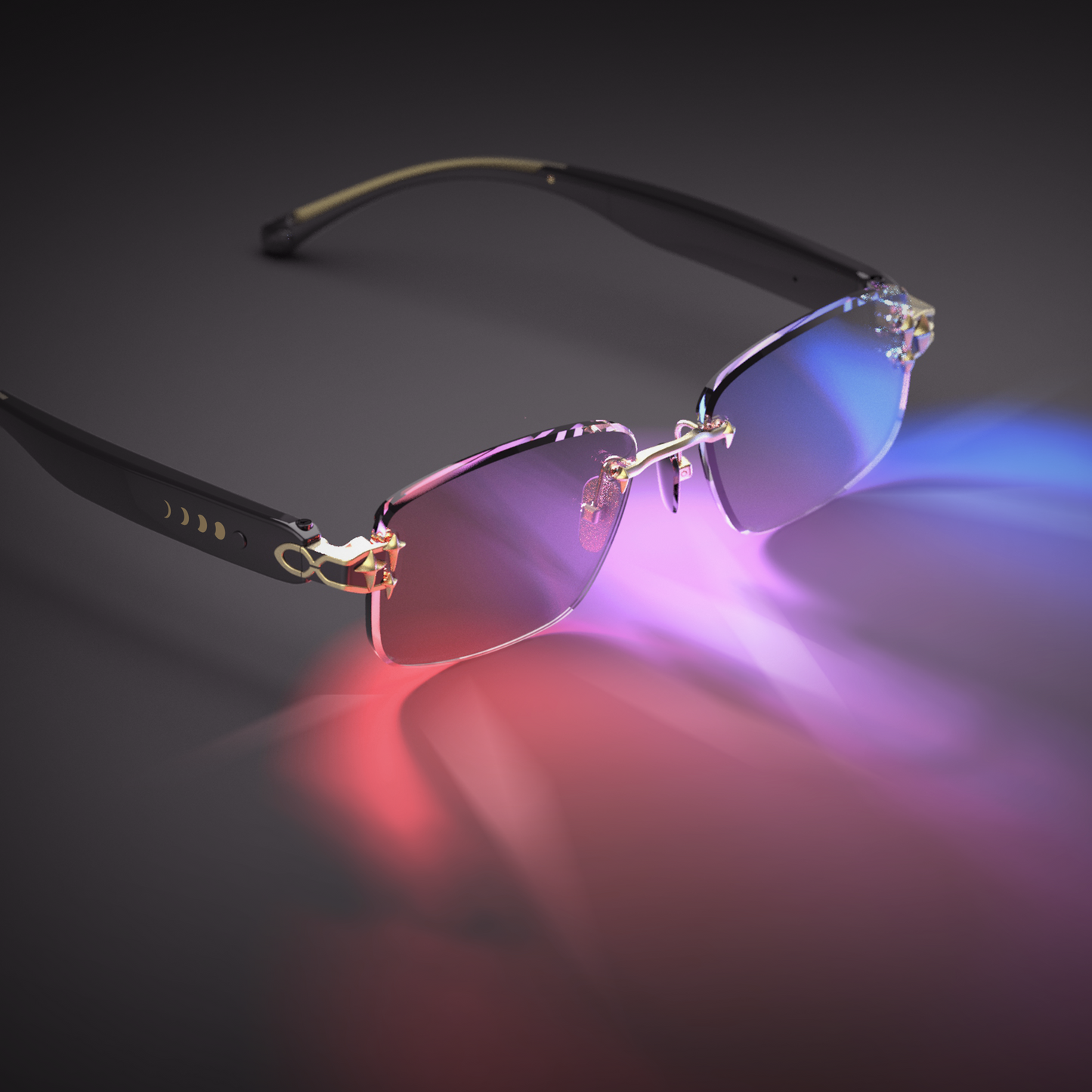 Color-Switching Sunglasses – Prism Lens with Adjustable Tint