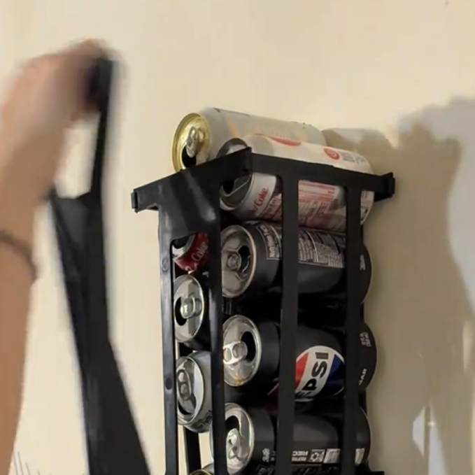 Manual can crusher requires no electricity or batteries