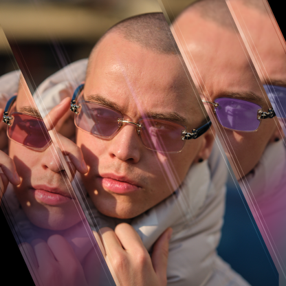 Color-Switching Sunglasses – Prism Lens with Adjustable Tint