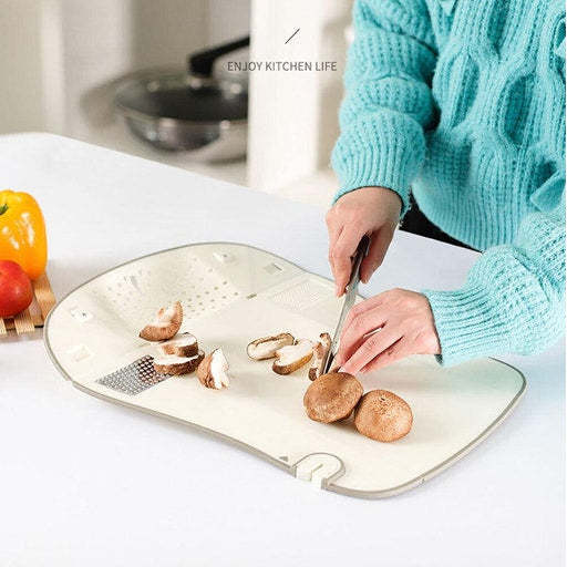 6-in-1 Multi-Function Folding Chopping Board