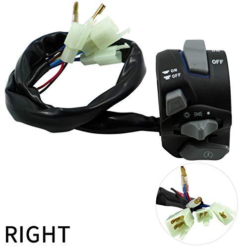 7/8" (22mm) Universal Motorcycle Handlebar Switch Kit – Left + Right