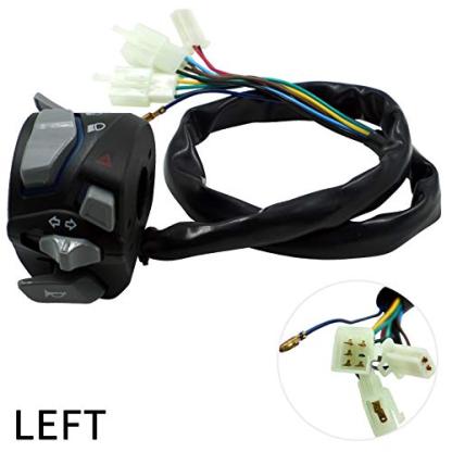 7/8" (22mm) Universal Motorcycle Handlebar Switch Kit – Left + Right