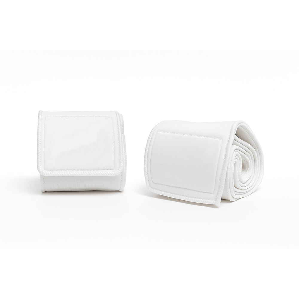 Sports Wrist Wraps – 4-Point Hook and Loop Compression Wristband