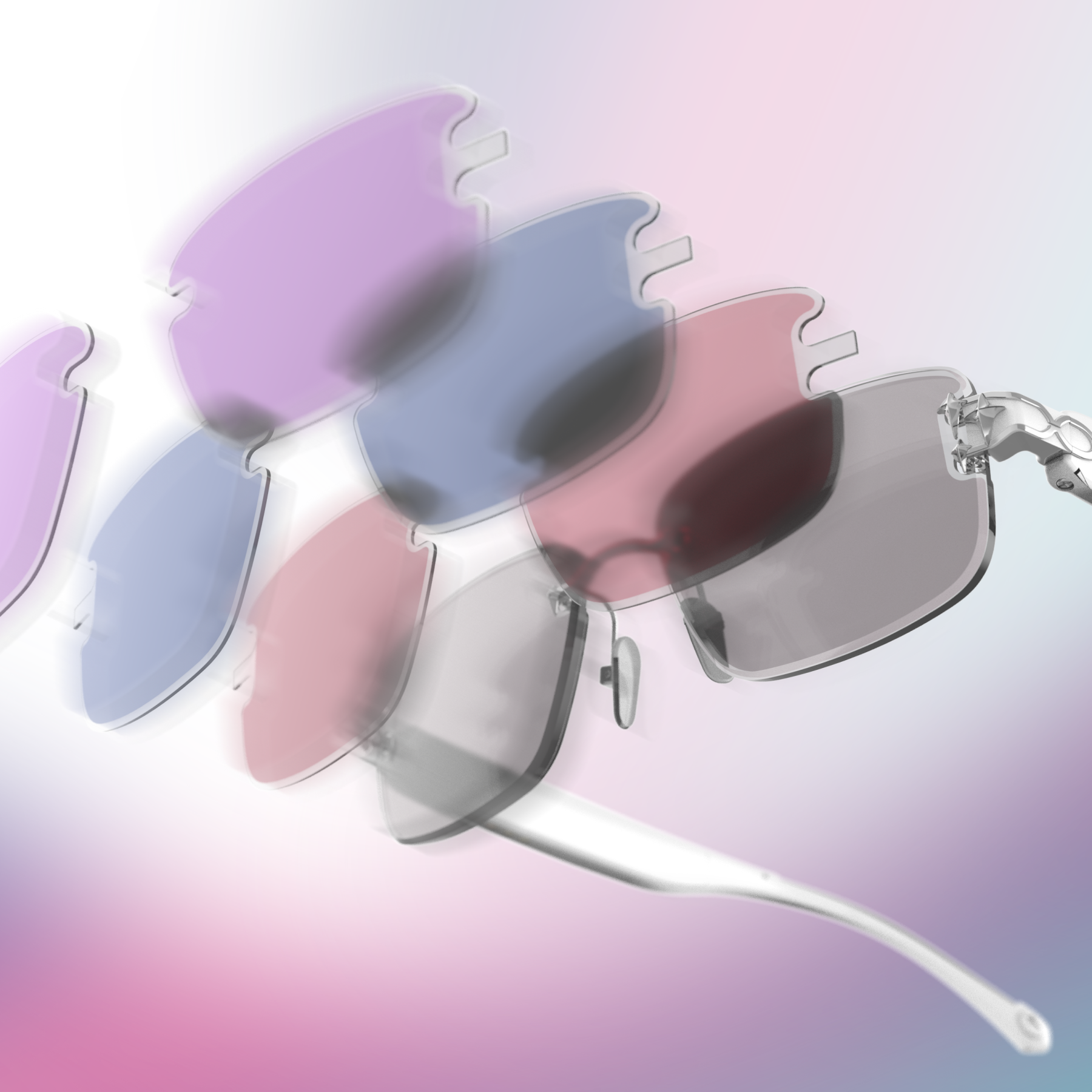 Color-Switching Sunglasses – Prism Lens with Adjustable Tint