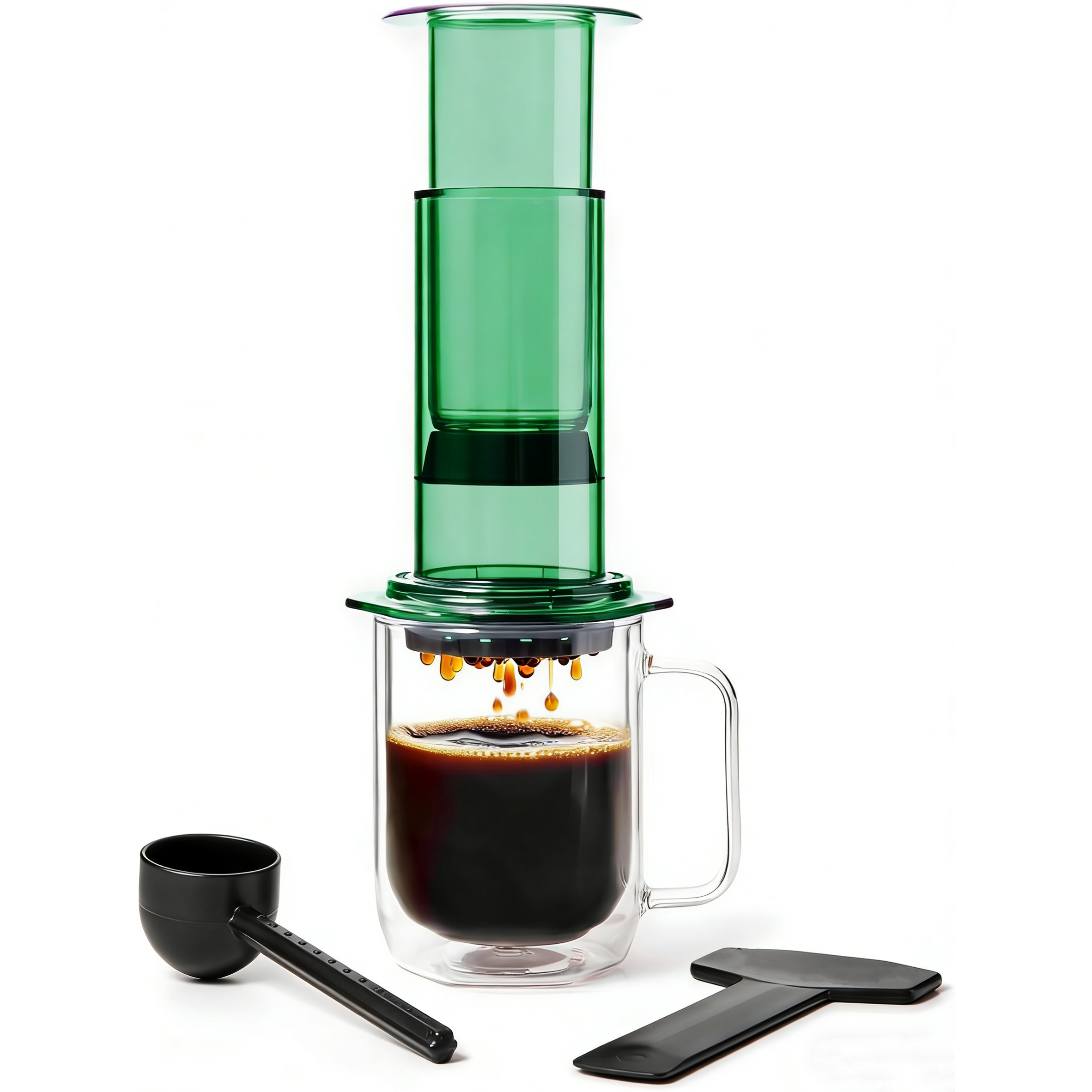 Coffee Press Machine - 3-in-1 French Press, Pour Over