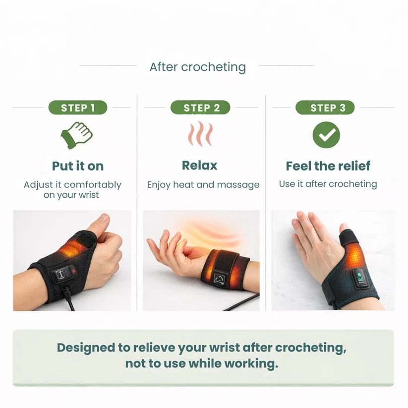 Wrist and Thumb Massager – Relieves Wrist and Thumb Pain