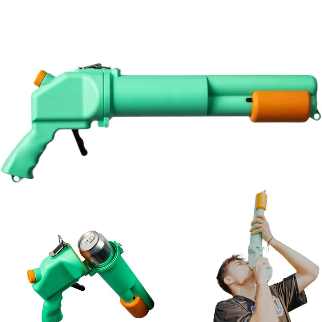 Shotgun Style Can Opener – Innovative 12oz Can Shotgun Tool