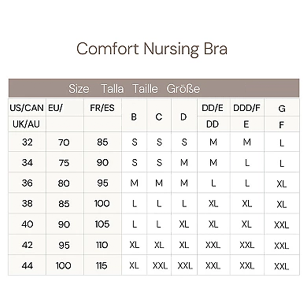 Basic Comfortable Maternity and Nursing Bra for Women