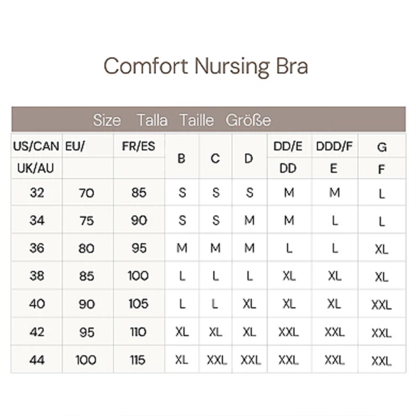 Basic Comfortable Maternity and Nursing Bra for Women