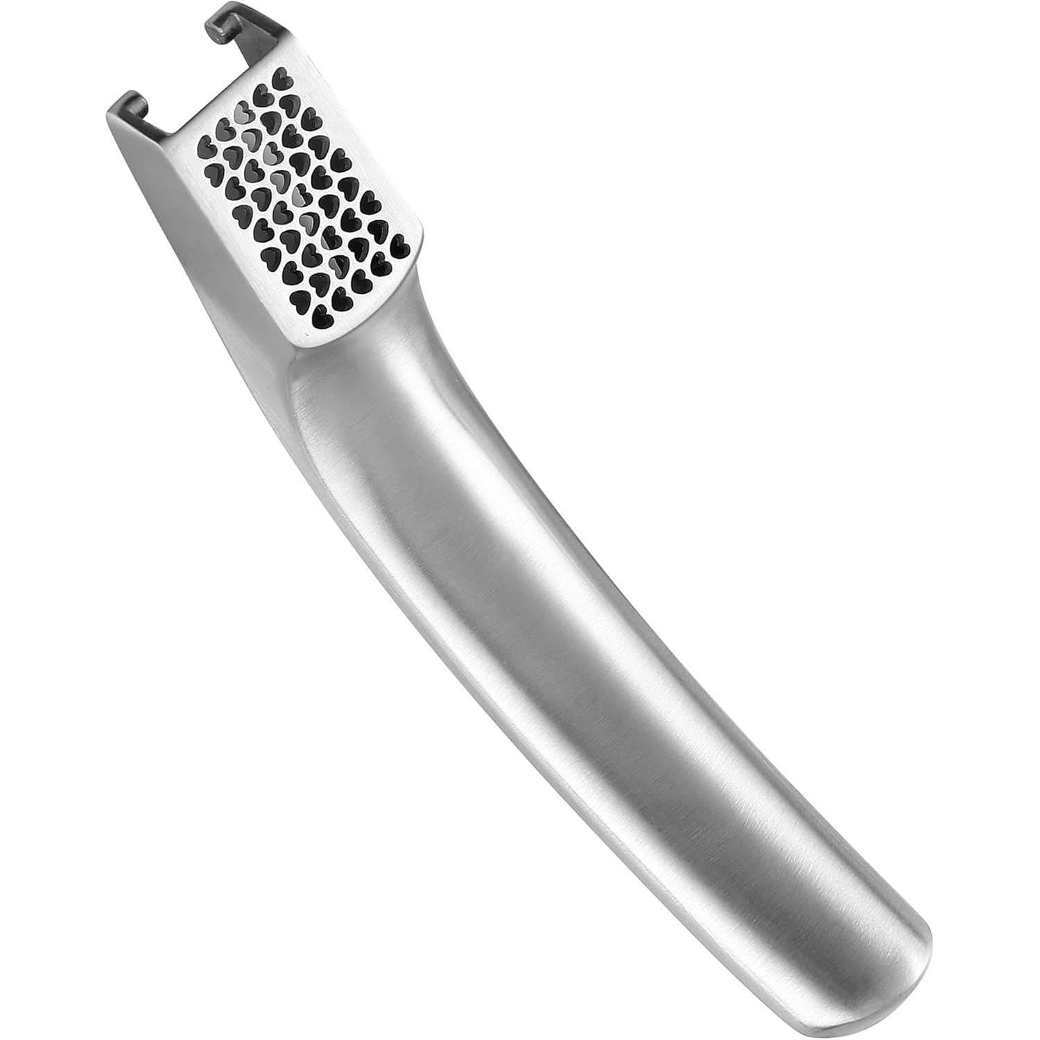 Garlic Press – No Peel Required, Stainless Steel, with Detachable Handle for Easy Crushing