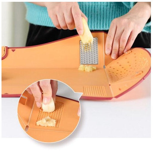 6-in-1 Multi-Function Folding Chopping Board