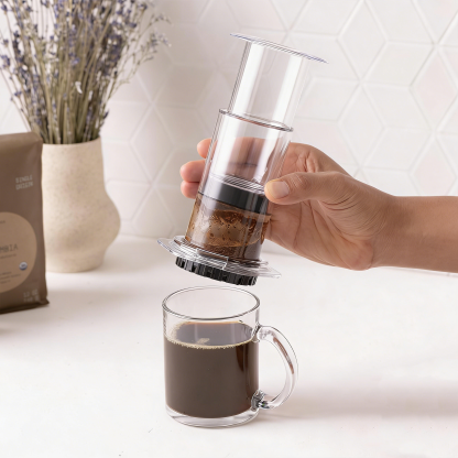 Coffee Press Machine - 3-in-1 French Press, Pour Over