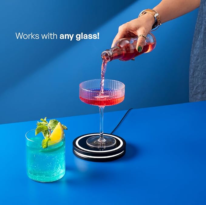 Portable cocktail maker and beverage mixer