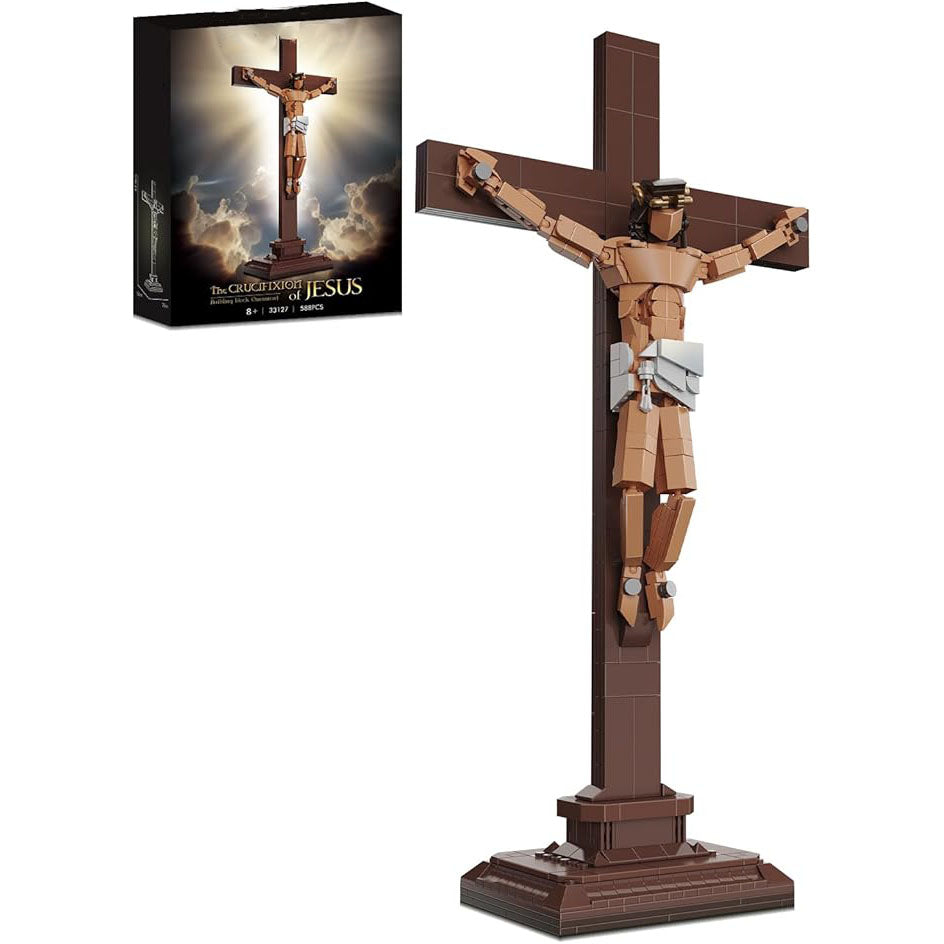 Jesus Crucifixion Building Blocks Set