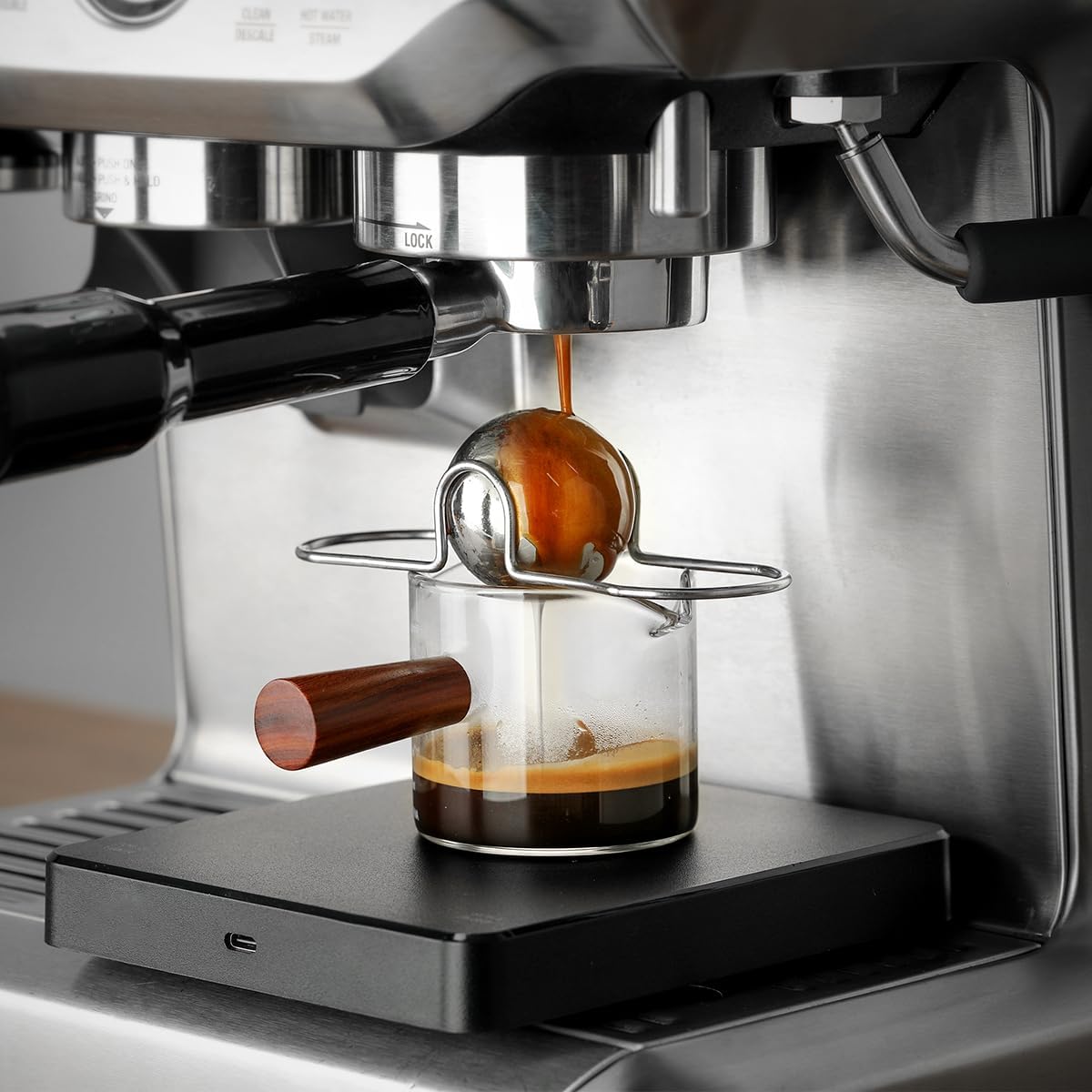 Espresso Cooling Ball – Stainless Steel Frozen Ice Rock for Coffee