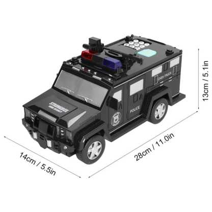 Armored vehicle money piggy bank