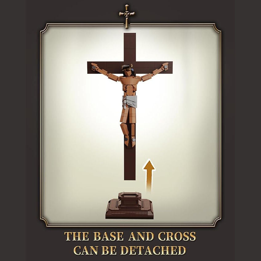 Jesus Crucifixion Building Blocks Set