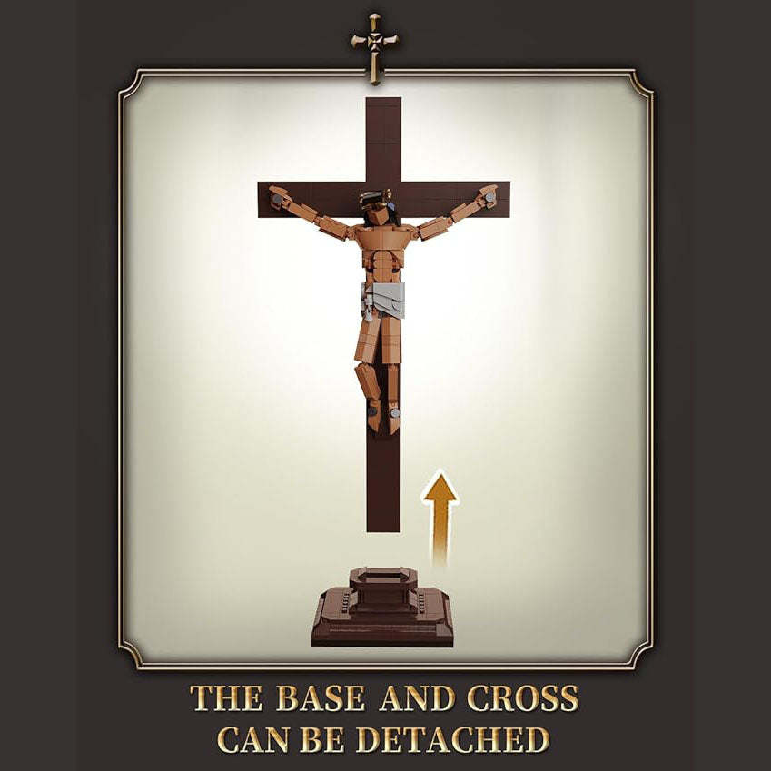 Jesus Crucifixion Building Blocks Set