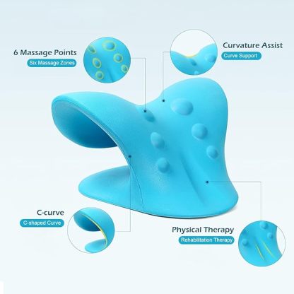 Cervical Traction Device & Lumbar Support Set