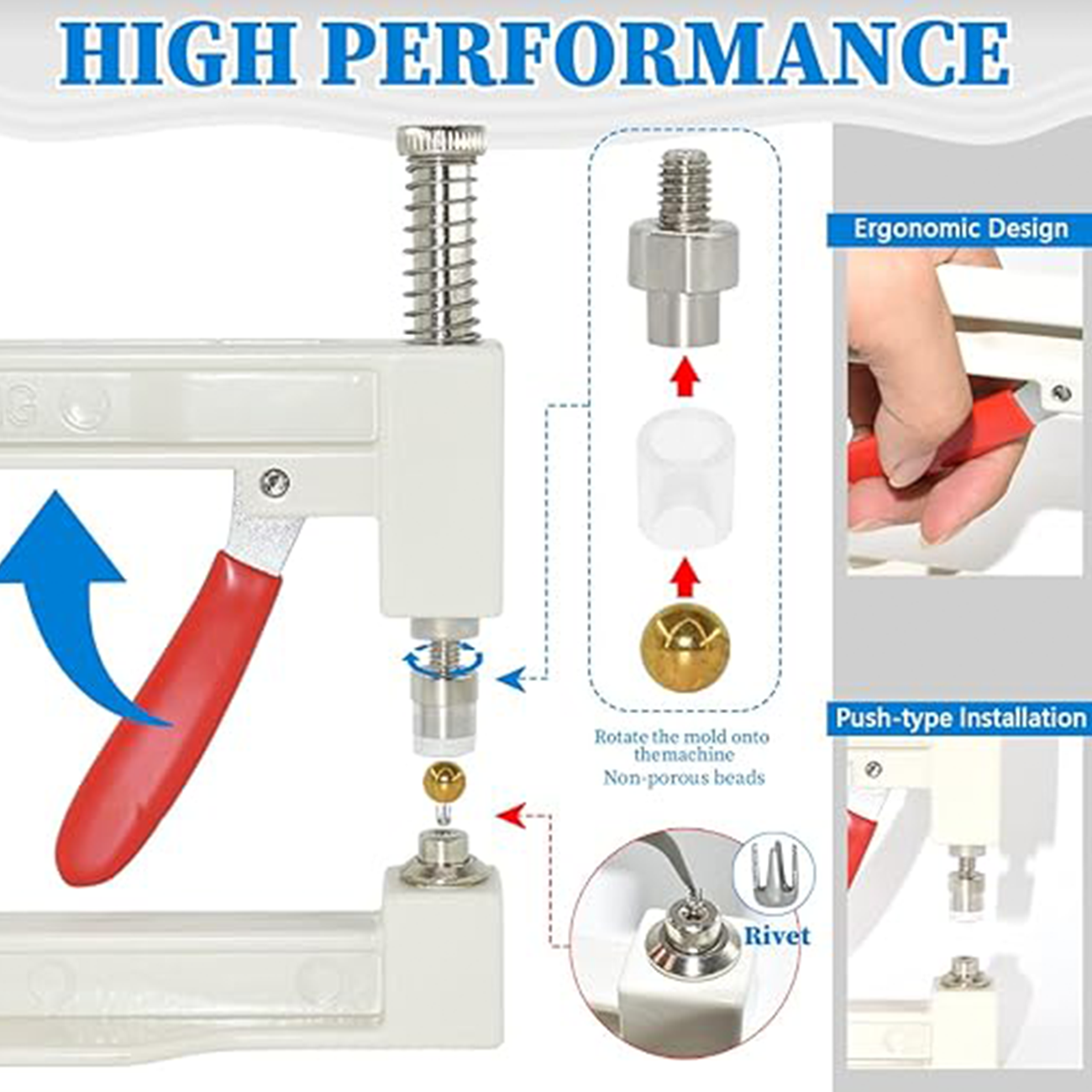 Pearl setting machine