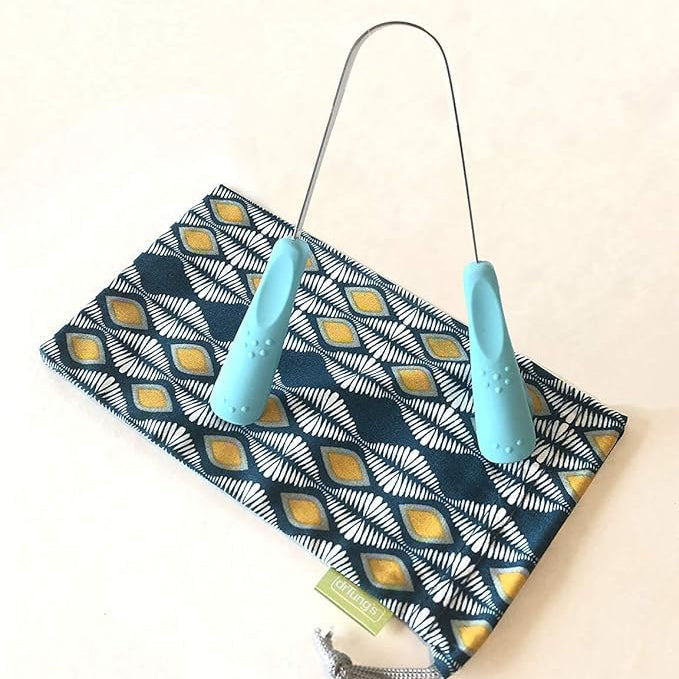 Stainless Steel Tongue Cleaner – Surgical-Grade with Comfort Grip Handle