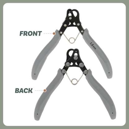 One-Step Ring Maker – Create and Trim Consistent 1.5mm Rings for Jewelry Making, Compatible with 24-18 Gauge Wire