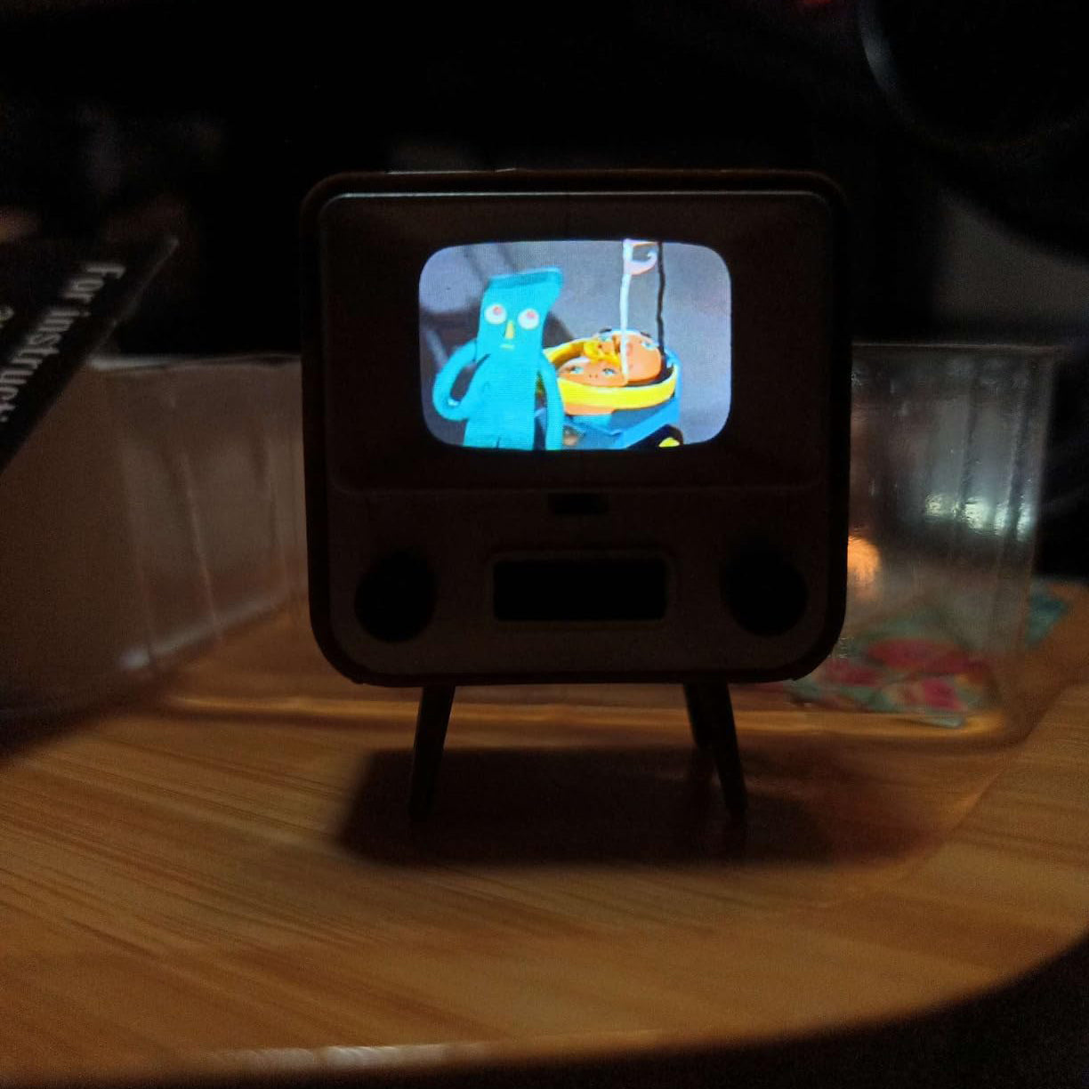 Portable Retro Mini TV