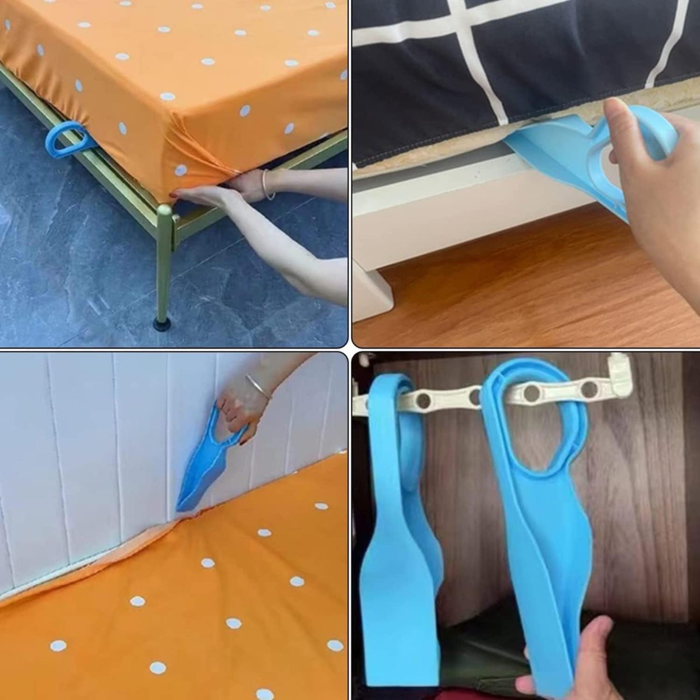 Ergonomic Mattress Lifter and Bed Organizer Tool – Easy Sheet Changing and Back Pain Relief for Hassle