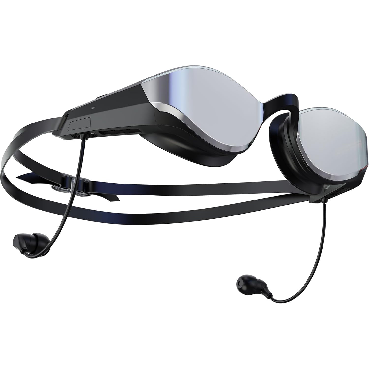 AI Smart Music Swimming Goggles – Real-Time Voice Feedback with 4GB MP3 Player