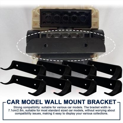 Car Model Vertical Wall Hanger | Creative Floating Display Stand | Essential for Home & Living Room