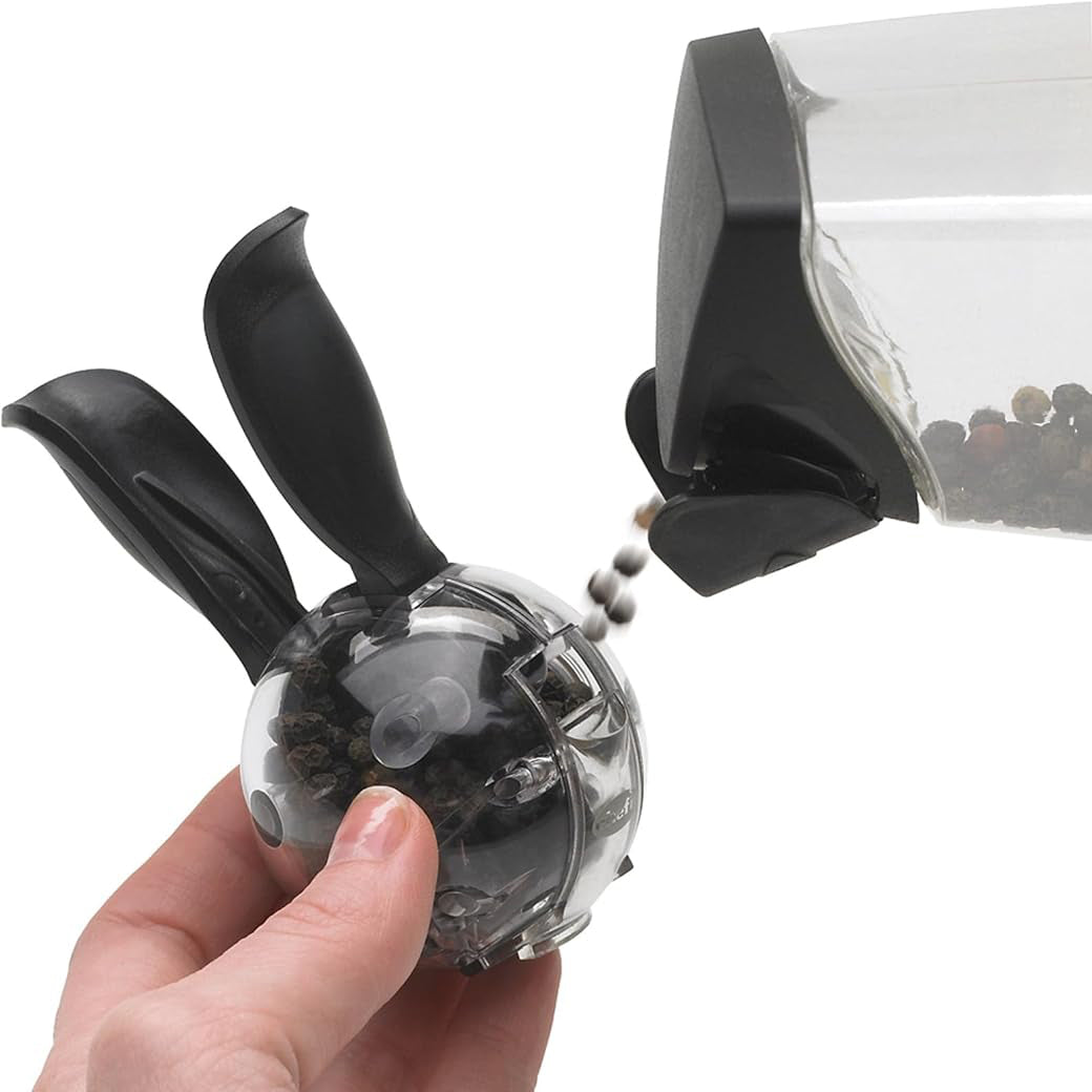 Handheld Pepper Grinder – Coarse Grind with One-Handed Operation