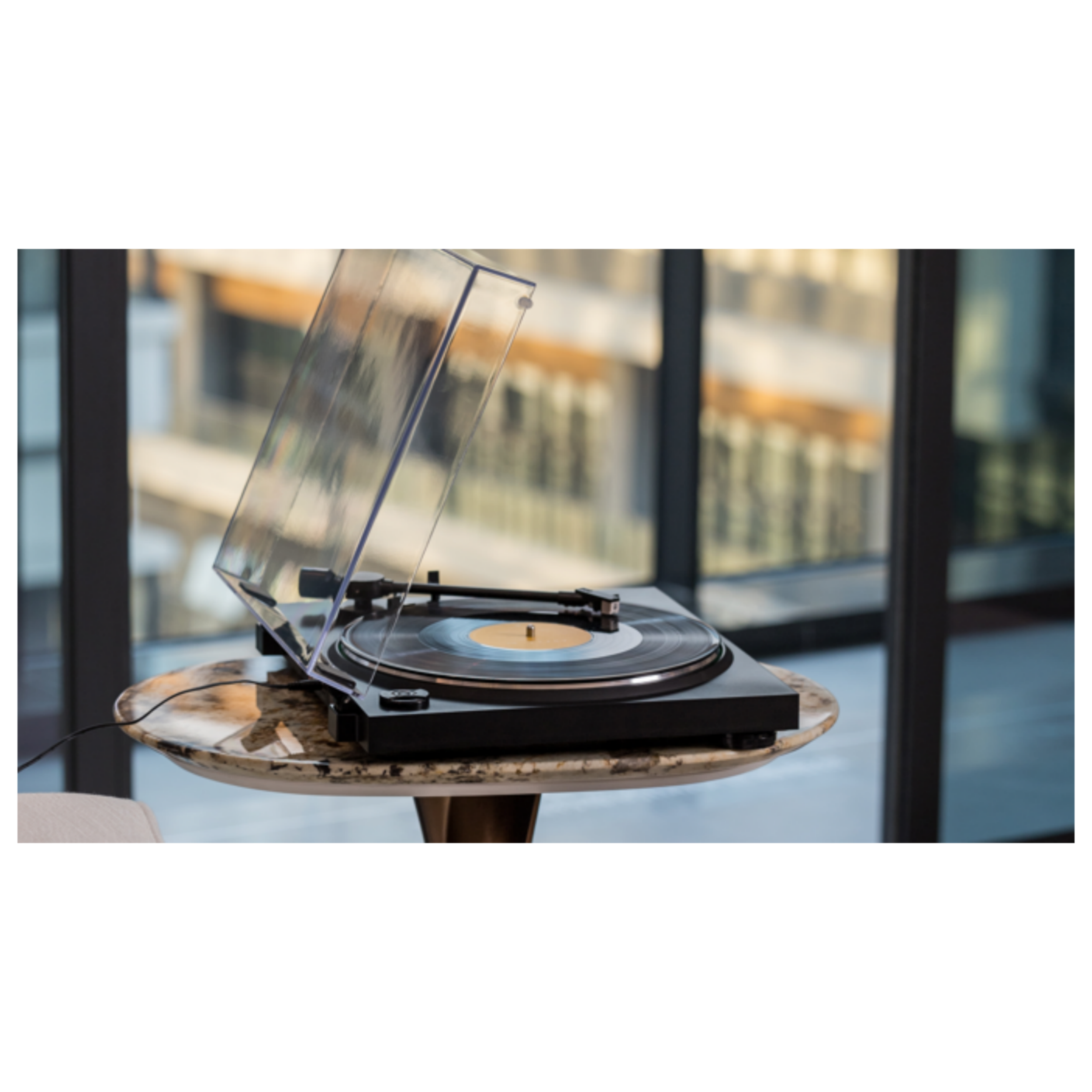 Ultra-thin fully automatic turntable machine